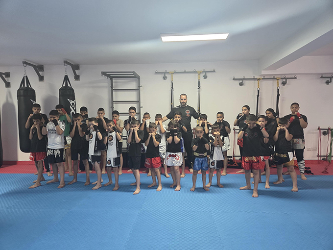 للقاء قطري لـ Inter Club Kickboxing في مركز حسني عرار للرياضة والفنون القتالية